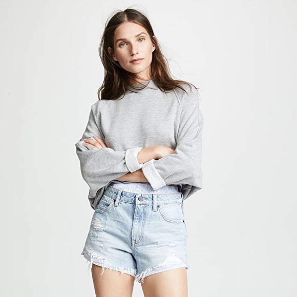 Denim x Alexander Wang Bite Shorts - Picture 1 of 8